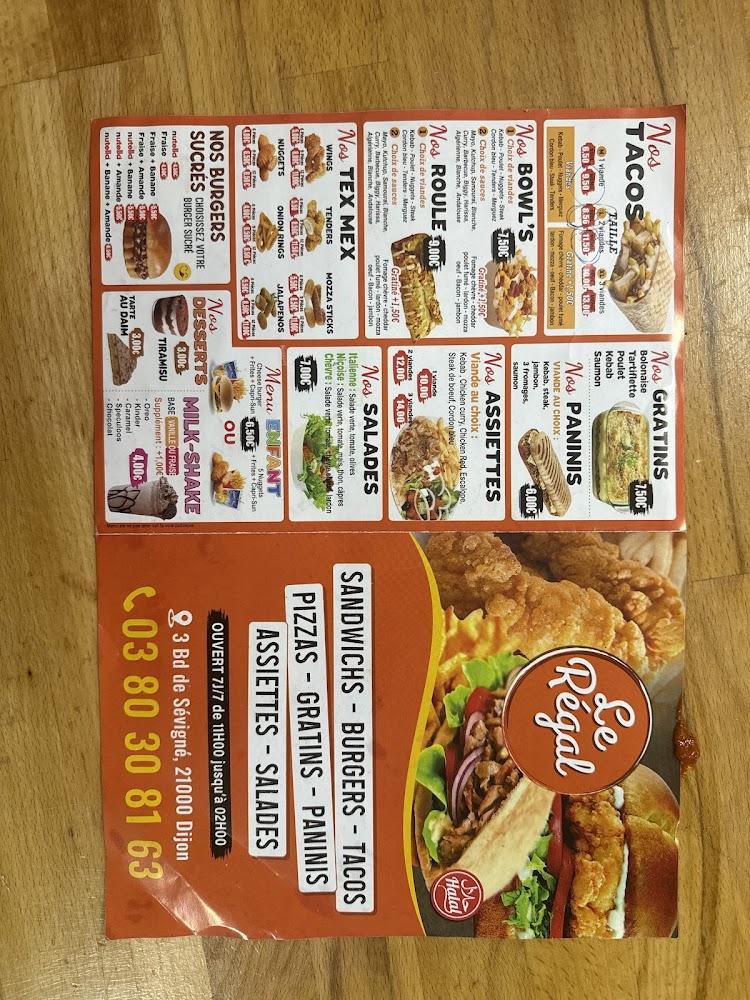 Le Régal - Menu Image 4